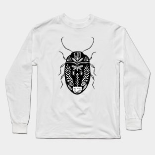 Folk Beetle Long Sleeve T-Shirt